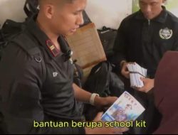 Taruna Akpol Bersihkan Pasar dan Bantu Korban Hanyut