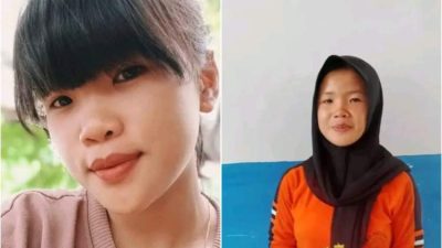 Foto Shovia Febriana Antoni, siswi SMP berusia 16 tahun asal Padang Serai, Kampung Melayu, Bengkulu, yang dilaporkan hilang sejak Kamis.