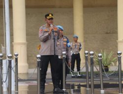Irwasda Polda Bengkulu Pimpin Apel, Tekankan Disiplin Personel