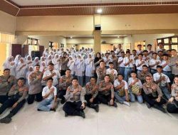 Mahasiswa STIK Angkatan 83 Bantu Penyintas Bencana Aceh Utara
