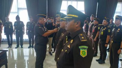 Kajari Lantik 4 Kasi Baru di Bengkulu Selatan