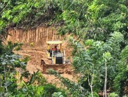 Hari Ketiga TMMD Rejang Lebong, Jalan Desa Mulai Terbuka