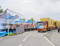 22 Kontainer Bantuan Dilepas Kapolri untuk Korban Bencana Sumatra