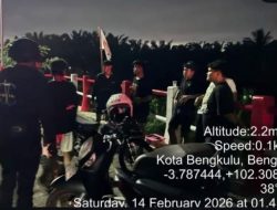 Brimob Bengkulu Patroli Semalam Suntuk, Kota Aman