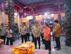 Kapolda Sumsel Tinjau Pengamanan Imlek di Palembang, Pastikan Ibadah Aman dan Kondusif