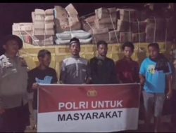 Polres Aceh Timur Salurkan Bantuan Kapolri ke 14 Titik Pengungsian