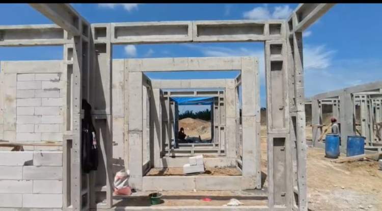 Kapolda Aceh mengecek progres pembangunan hunian tetap bagi korban banjir di Aceh Tamiang