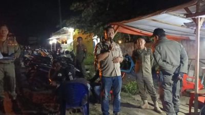Pol-PP Bengkulu Selatan Patroli Malam, Tegaskan Larangan Sajam dan Miras