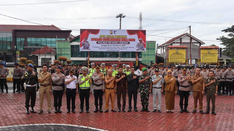 Satlantas Polres Rejang Lebong mulai Operasi Keselamatan Nala 2026