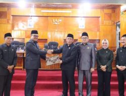 Bupati dan DPRD Setujui Raperda Perubahan Perda OPD Bengkulu Selatan