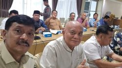 Suharto Ketua Fraksi Gerindra DPRD Bengkulu berbicara dalam rapat Banggar tentang perubahan APBD 2026.