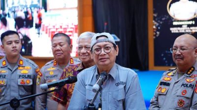 Komjen Pol Prof. Dr. Chryshnanda Dwilaksana menyampaikan pandangan reformasi Polri saat bedah buku Alter Ego Listyo Sigit Presisi di STIK Lemdiklat Polri