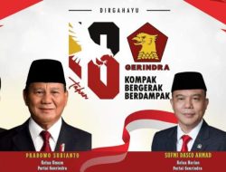 HUT ke-18, Gerindra Bengkulu Gerakkan Bakti Sosial dan Bersih Sampah