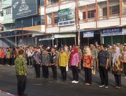 Wali Kota Bengkulu Pimpin Apel Gabungan, Tekankan Sinergi dan Pelayanan