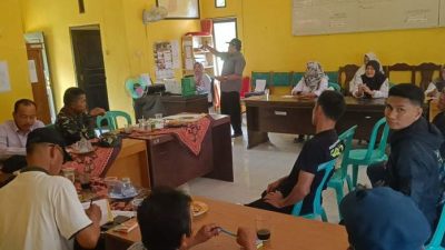 Suasana mediasi dugaan perselingkuhan di Kantor Lurah Dusun Baru, Seluma yang gagal dan kasus lanjut ke polisi.