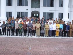 Bupati Asahan Bersama Danlanal dan Forkopimda Lepas Bantuan untuk Korban Banjir dan Longsor di Sumut, Aceh, dan Sumbar