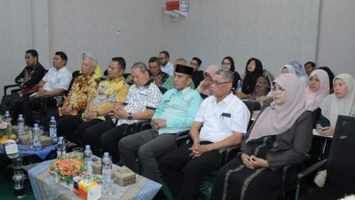Wakil Bupati Asahan menghadiri kegiatan akademik dan pelantikan pimpinan Program Studi Magister Manajemen Fakultas Ekonomi UNA.