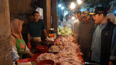 Herwan Antoni pimpin sidak harga bapok di Pasar Minggu Bengkulu menjelang Ramadan 2026