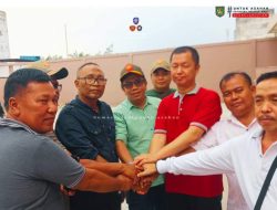 Satpol PP Asahan Awasi Pembongkaran Mandiri Pagar Yayasan Maitreyawira