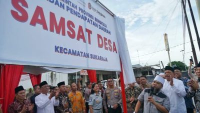 Helmi Hasan Resmikan Samsat Desa Seluma, Pajak Kendaraan Kini Lebih Dekat