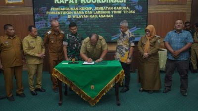Bupati Asahan Dukung Yonif Naga Berkisar dan KDKMP