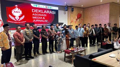 Deklarasi Asosiasi Media dan Jurnalis Bengkulu dihadiri media online, jurnalis dan kreator digital