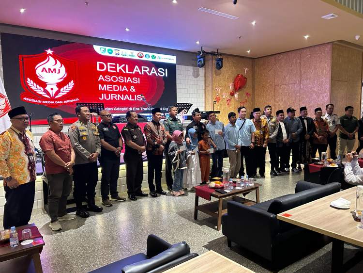 Deklarasi Asosiasi Media dan Jurnalis Bengkulu dihadiri media online, jurnalis dan kreator digital