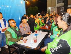 Kapolri Serap Aspirasi Ojol di Kedai Ado Presisi Sumsel