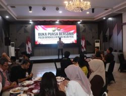 Bidhumas Polda Bengkulu Buka Puasa Bersama Awak Media dan Anak Panti