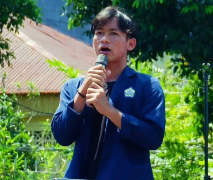 Presiden Mahasiswa Universitas Bengkulu menyampaikan sikap terkait OTT KPK terhadap Bupati Rejang Lebong