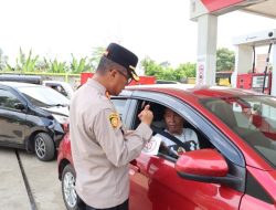 Kapolres Rejang Lebong Tinjau Pos Pam Operasi Ketupat, Pastikan Layanan Maksimal