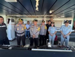Kapolda Bengkulu Cek Kapal Mudik Enggano, Pastikan Aman