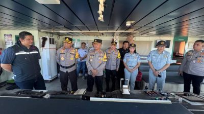 Kapolda Bengkulu Cek Kapal Mudik Enggano, Pastikan Aman