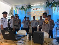 Arus Mudik di Rejang Lebong Lancar, Kapolres Pantau Langsung