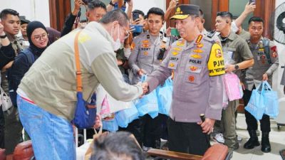 Kapolri Cek Puncak Mudik di Stasiun Tugu, 55 Ribu Penumpang Terlayani Aman