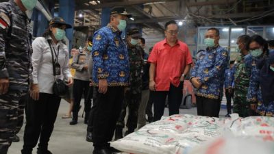 Bupati Asahan bersama Forkopimda meninjau jalur mudik dan gudang Bulog Kisaran