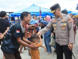 Kapolda Bengkulu Cek Pantai Zakat–Panjang, Wisatawan Membludak