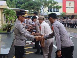 Halal Bihalal Polda Bengkulu, Kapolda Tekankan Soliditas
