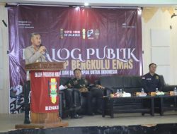 Kapolda Bengkulu Ajak Mahasiswa Jaga Keamanan di Dialog UMB