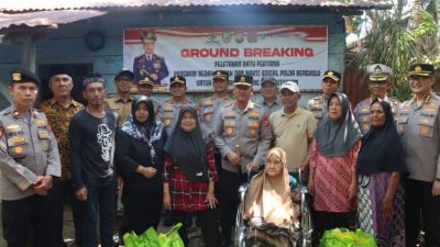 Bedah Rumah ke-72, Kapolda Bengkulu Wujudkan Hunian Layak
