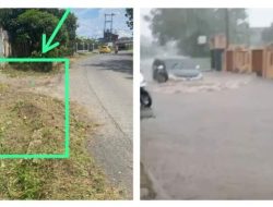 Drainase Ditutup Jalan Pembangunan Tergenang, Pemkab Turun Tangan ‎
