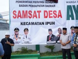Usai Ketahun, Samsat Desa Kini Hadir di Ipuh Mukomuko