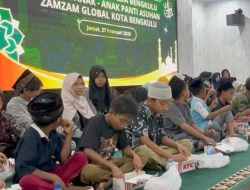 Brimob Bengkulu Buka Bersama Anak Panti Zam Zam