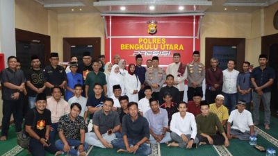 Polres Bengkulu Utara Buka Puasa Bersama Insan Pers, Pererat Sinergi