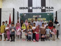 Kapolres Mukomuko Buka Puasa Bersama Anak Yatim, Berbagi Kebahagiaan Ramadhan
