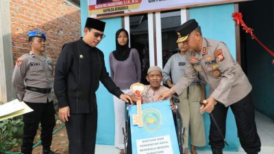 Kapolda Bengkulu Resmikan Bedah Rumah ke-68 untuk Warga Disabilitas di Kota Bengkulu