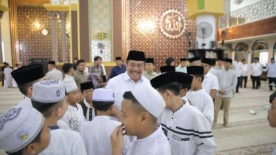 Peringatan Nuzulul Qur’an 1447 H di Masjid Agung H Achmad Bakrie Kisaran Kabupaten Asahan.
