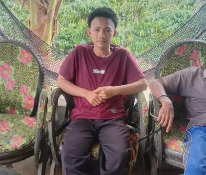 Foto pelajar MTs Riffaldo Zailin yang dilaporkan hilang dan terakhir terlihat di Terminal Bengkulu.