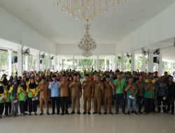 Baznas Asahan Salurkan ZIS untuk Petugas Kebersihan