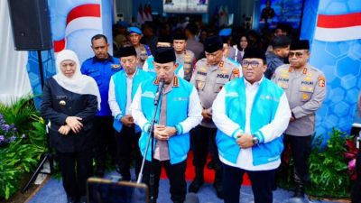 ‎Kapolri Ajak Buruh Bersatu Wujudkan Indonesia Emas 2045